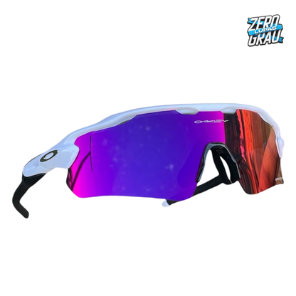 Óculos de Sol Radar Ev Branco e Preto - Performance Uv400 ZGL®