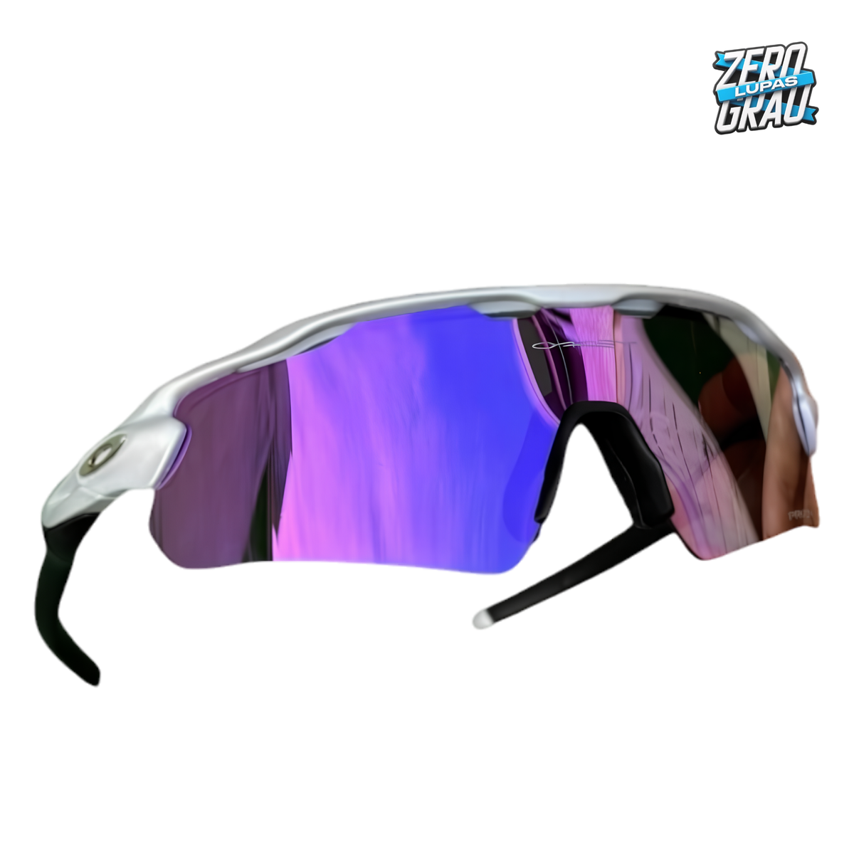 Óculos de Sol Radar Ev Branco e Prata - Performance Uv400 ZGL®