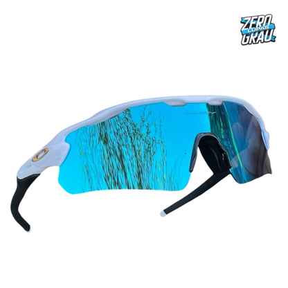 Óculos de Sol Radar Ev Branco e Preto - Performance Uv400 ZGL®