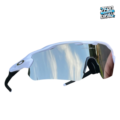 Óculos de Sol Radar Ev Branco e Preto - Performance Uv400 ZGL®
