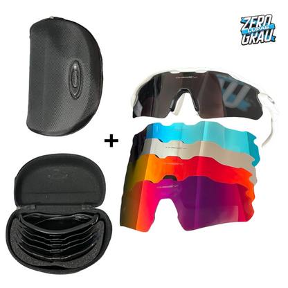 Óculos de Sol Radar EV + 5 Lentes + Estojo - Performance UV400 ZGL®